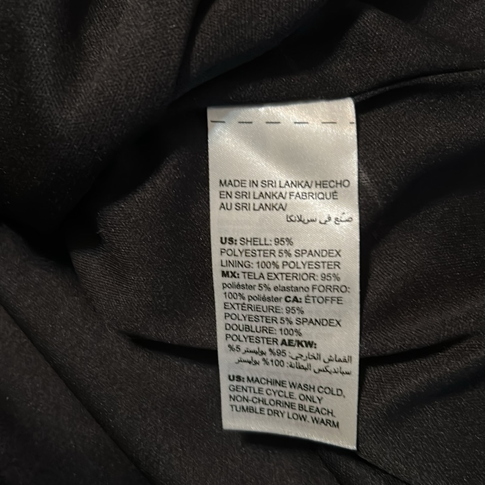 NWOT Chico's Black Sheath Dress Size 2 (L) - Picture 8 of 8
